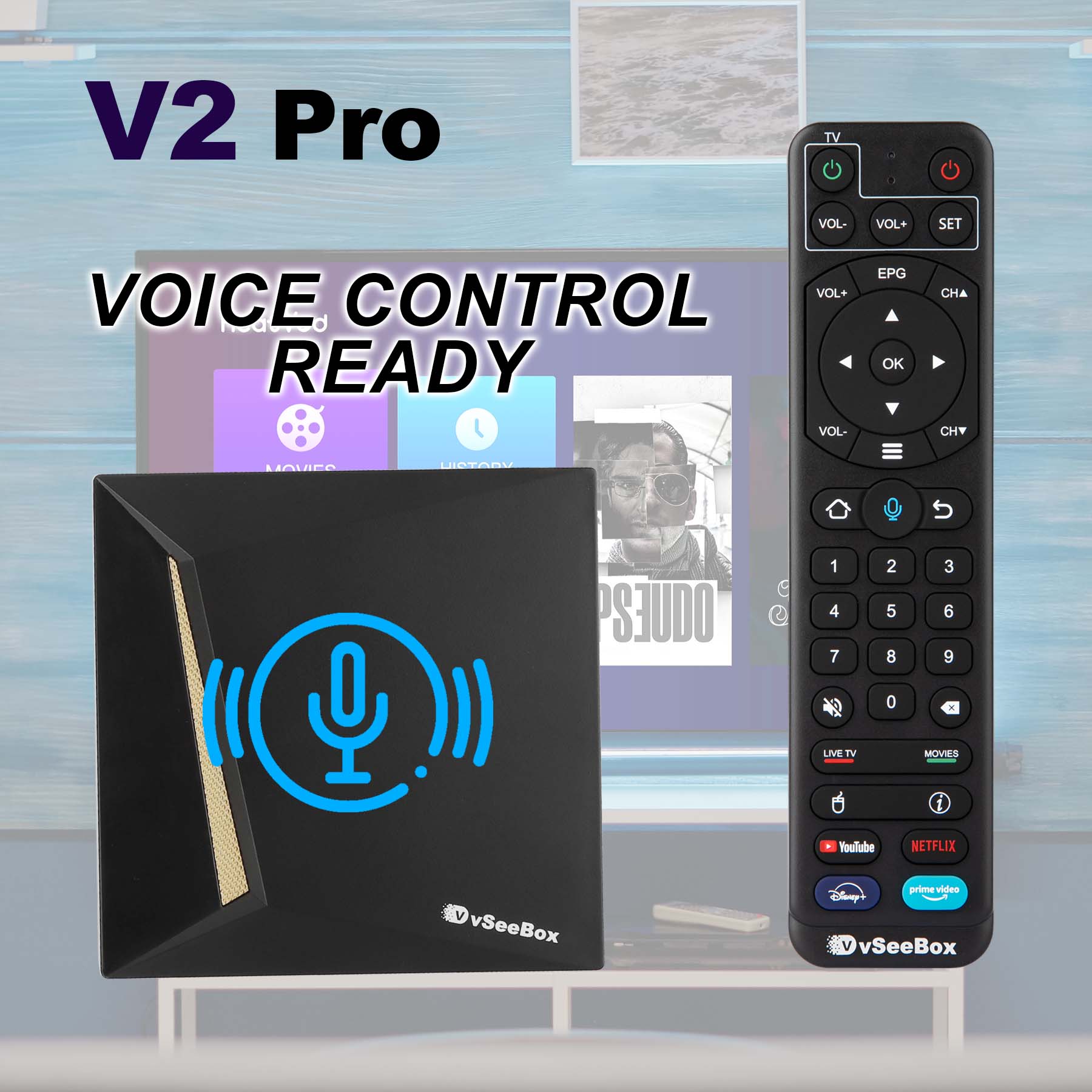 VSeeBox V2 Pro Best Android Boxes   V2p B 